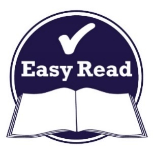 Easy Read icon. 