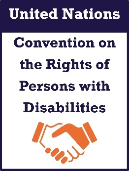 The United Nations Convention on the Rights of Persons with Disabilities icon.
